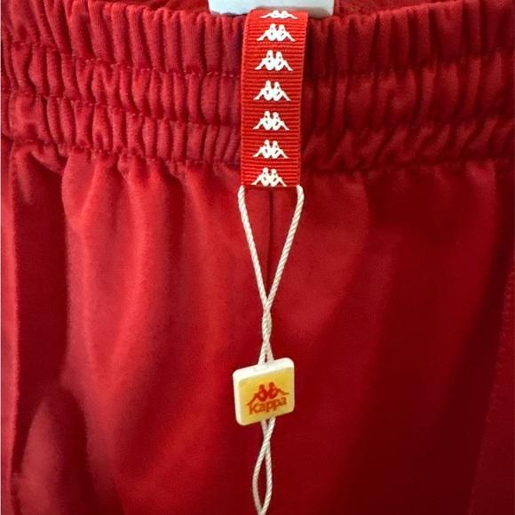 Vintage Kappa Track Pants - Red with Iconic Side Tape - Size XL - Picture 4 of 7